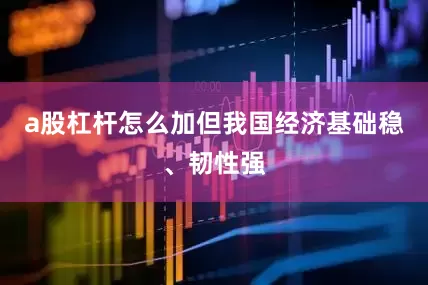 a股杠杆怎么加但我国经济基础稳、韧性强