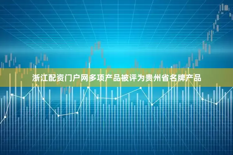 浙江配资门户网多项产品被评为贵州省名牌产品